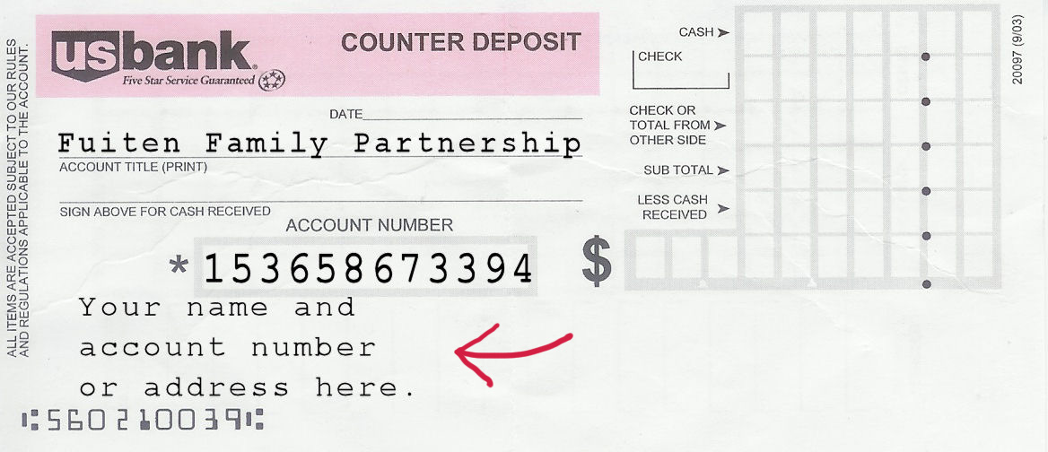 Us Bank Deposit Slip Most Effective Ways To Overcome Us